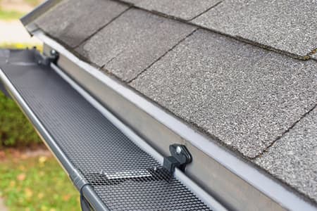 Gutter Cleaning and Screen Installation